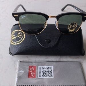 AUTHENTIC RAY BAN CLUBMASTER - POLARIZED